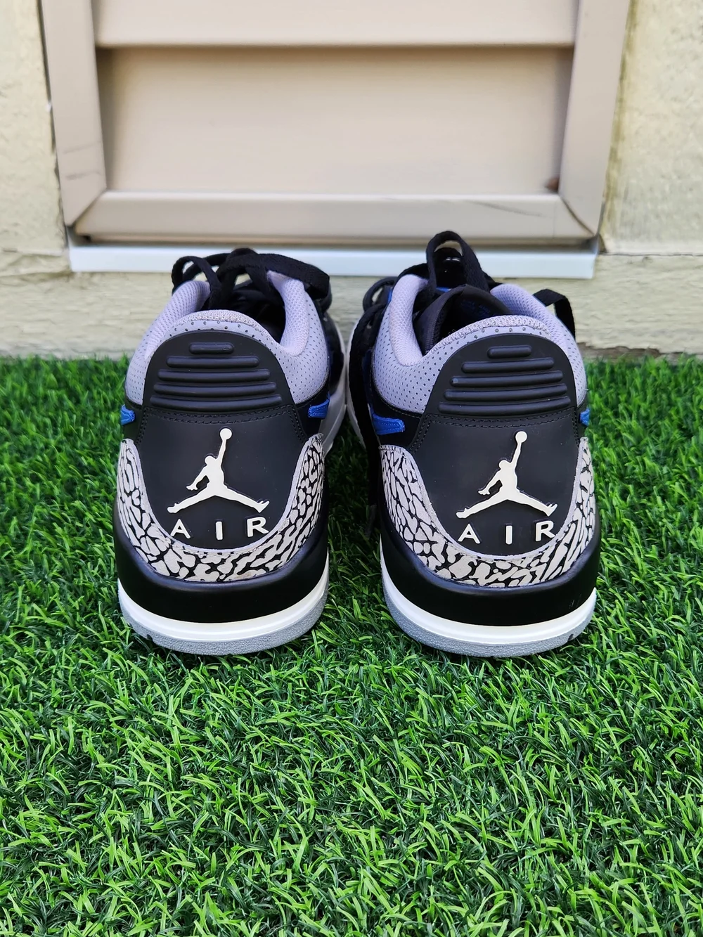 Nike Air Jordan Legacy 312 Low Black/ Game Royal/White  CD7069-041 US SIZE 10.5